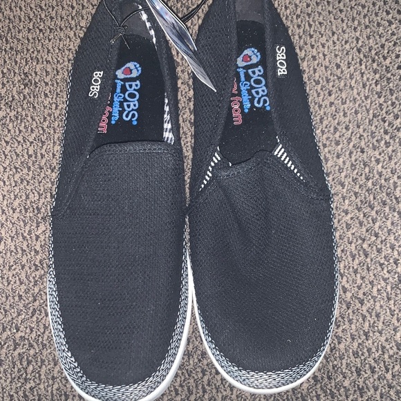 Skechers Shoes - Skechers BOBS Black Slip-On Loafers